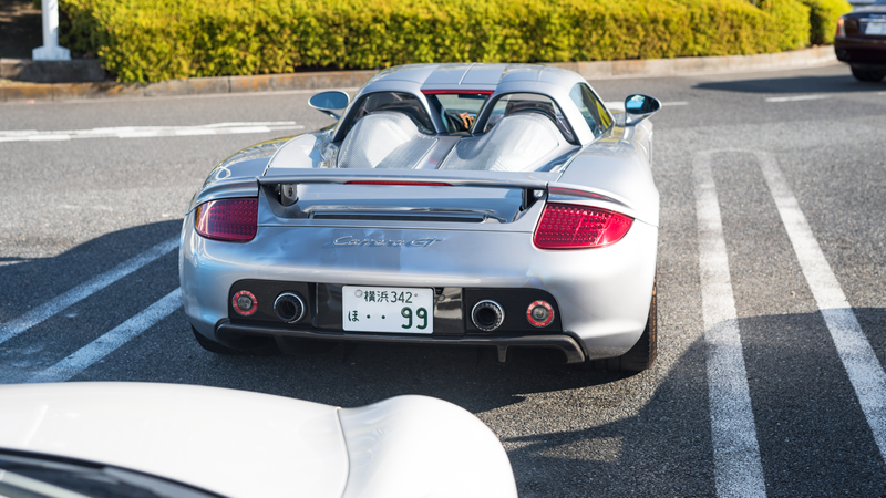 One of two Carrera GT